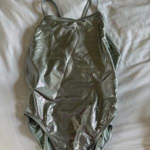 Dolfin Shiny Silver Swimsuit